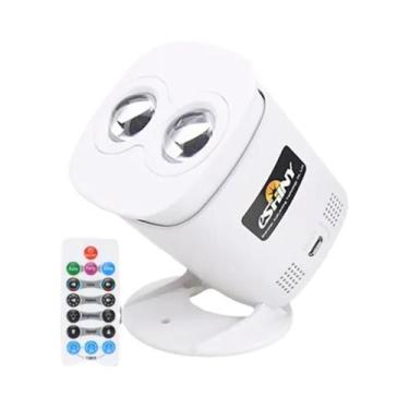 Imagem de Projetor Aurora LED RGB Com 64 Padrões, Luz De Discoteca Para DJ, Fest