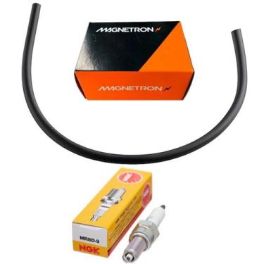 Imagem de Cabo Ignição + Vela Ngk Fazer 150, Crosser 150, Factor 150 - Magnetron