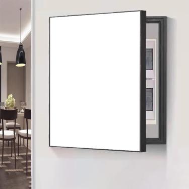Imagem de Armário De Tampa De Caixa De Fusíveis 12 "/ 14" / 16 "/ 18" / 20 "/ 24" Tampas De Painel De Disjuntor, Armário De Cobertura De Painel Elétrico Preto, White, 60 x 80cm (23 5/8" x 31 1/2")
