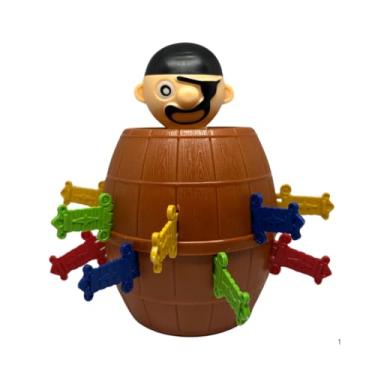 Imagem de Pula Barril Pirata,16 Espadas Coloridas, Diversão em Família