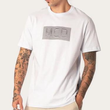 Imagem de Camiseta MCD MCD Linhas SM26 Masculina Branco