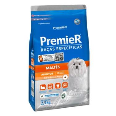 Imagem de Ração Premier Raças Específicas Maltês Adultos Sabor Peru e Arroz 2,5k