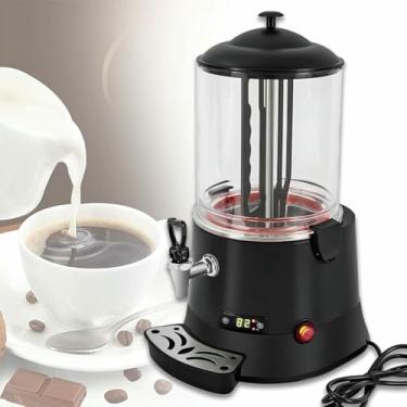 Imagem de Máquina De Fabricante De Chocolate Quente Grande, Dispensador De Chocolate Derretido Elétrico Comercial, Mais Quente De Bebida Quente Para Aquecer O Suco De Leite Com Leite De Chocolate