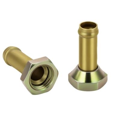 Imagem de Conector de tubo de óleo do refrigerador de transmissão compatível com Ford Escape 2001-2007, Mazda Tribute 2001-2006, Mercury Mariner 2005-2007, V6 3.0L apenas, 2 acessórios de linha de resfriamento