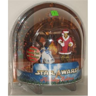 Imagem de Bonecos Star Wars 2002 Holiday Edition – C-3PO e R2-D2 por Star Wars