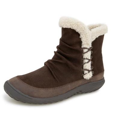 Imagem de JBU Bota feminina Briar cano médio, marrom chocolate, 39