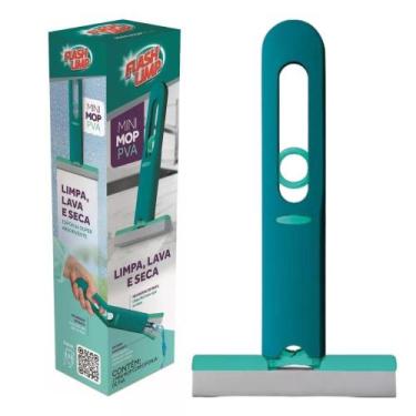 Imagem de Mini Mop Pva Rodo Rodinho Dobravel Portatil Flash Limp