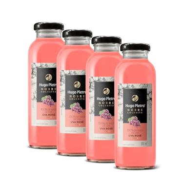 Imagem de Kit C/ 4 Sucos 300ml Uva Rose Nobre Colheita Hugo Pietro