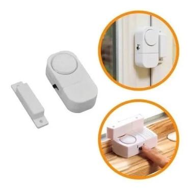 Imagem de Kit 03 Alarmes Sonoro para Portas e Janela Sem Fios