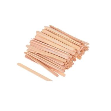 Imagem de Palito De Sorvete Picolé Ponta Redonda 300 Palitos