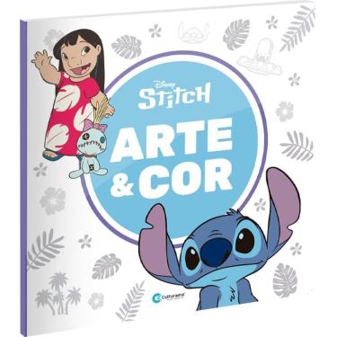 Imagem de Livro Infantil Colorir Arte E Cor Stitch 27x27cm 36pág.