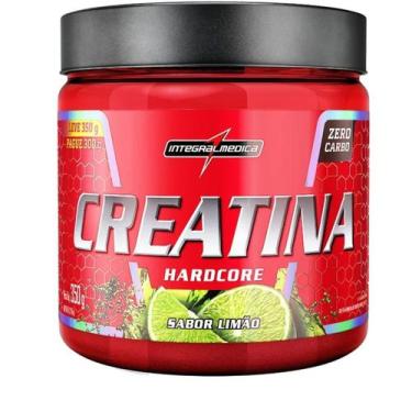 Imagem de Creatina Hardcore 350g Com Sabor - Integralmedica - IntegralMédica, Li