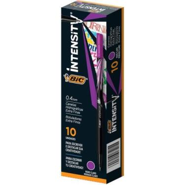 Imagem de Caneta com Ponta Porosa Intensity 0.4 MM Violeta - BIC