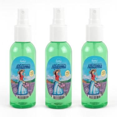 Imagem de Kit 3 Deo-Colonia Alfazema Halley Original Com Pump 120 ml - Bialluz