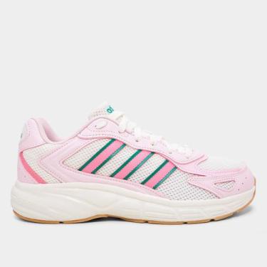 Imagem de Tênis Adidas Eclyptix 2000 Feminino, Branco, Rosa, 35