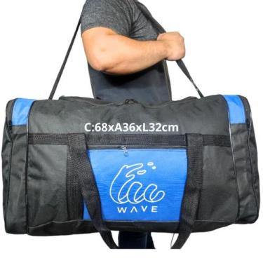 Imagem de Bolsa De Viagem Mala Trabalho Sacola Grande Reforçada GG - WAVE SHOP, 