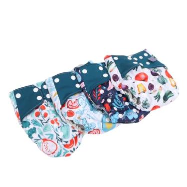 Imagem de Naroote Fralda de Pano para bebê Lavável, Fralda de Bolso para bebê Reutilizável, Fácil de Encher e Remover para Passear