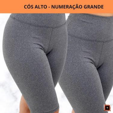 Imagem de Kit 1 e 2 Bermuda Feminina Ciclista Suplex Premium Shorts até G3 - Lev