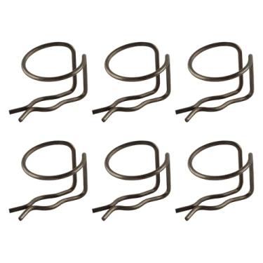 Imagem de 4338855 Liberação de embreagem de mola compatível com mola de garfo de embreagem 4338855, compatível com transmissões NV4500, NV5600 G56 (6 peças)