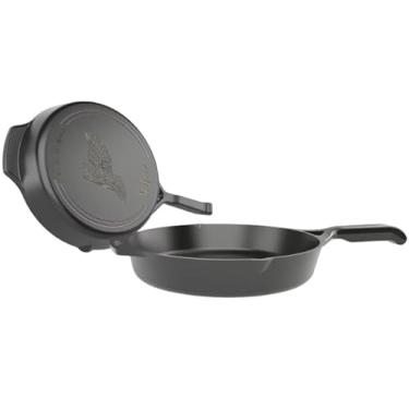Imagem de Frigideira Skillet Rasa com Cabo de Ferro, Utensílio de Cozinha