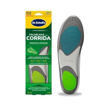 Imagem de Palmilha Run - Dr. Scholl S - Corrida 40 Á 45 Active Comfort, Dores no Joelho, Dores na Canela, Dores Fascite Plantar