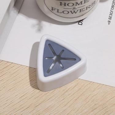 Imagem de Suporte de toalha de parede, clipes de pano de prato para cozinha e banheiro, garra de toalha de esponja impermeável (branco)