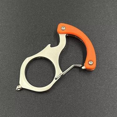 Imagem de Abridor de lata multifuncional 4 em 1, abridor de caixa, chaveiro