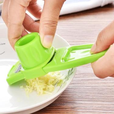 Imagem de Espremedor e triturador manual de gengibre e alho, ferramenta durável de gengibre e picador para cozinhar verde