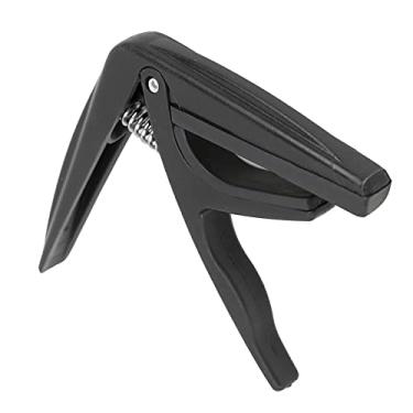 Imagem de RiToEasysports Ukulele Capo Ferramenta de Ajuste de Tom de Plástico Leve SpringLoaded para Acessórios de Instrumentos de Cordas, Design Com Braçadeira/suporte Fácil de Operar para Músicos, Almofada