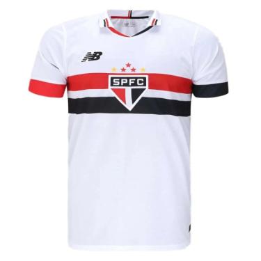 Imagem de Camiseta New Balance Home SPFC 2024 Torcedor - Bcovermpto