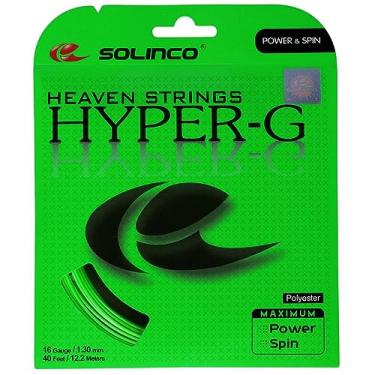 Imagem de Solinco Heaven Strings Hyper-G Conjunto de cordas de tênis - 16g/1,30 mm