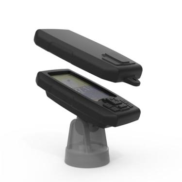 Imagem de VOMENC Capa protetora Fishfinder de silicone compatível com Garmin Striker 4 9 cm, acessórios eletrônicos marítimos (preto)