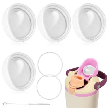 Imagem de Conjunto 3 em 1 de anéis de vedação de borracha e escova de substituição para Owala FreeSip Sway 850 g 1,134 g, 7 peças de silicone para substituição de tampa, tampa, tampa, tampa, tampa, conjunto de