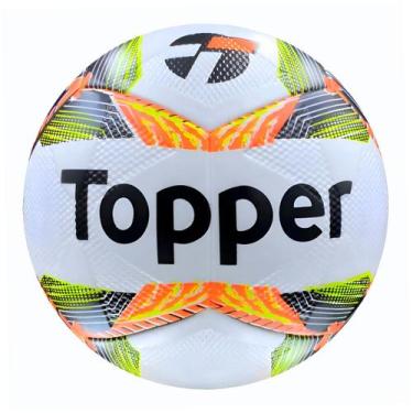 Imagem de Bola Futsal Topper Slick 24 Oficial, Branco, Preto