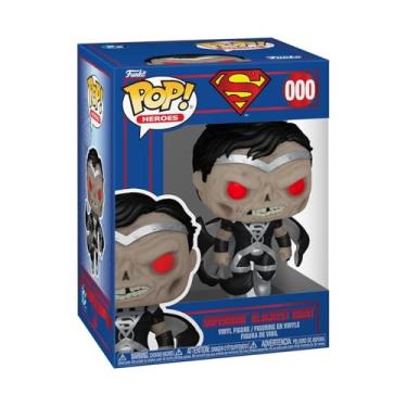 Imagem de Funko Pop! Heroes: Shield Through The Ages - Superman Blackest Night - DC Comics - Boneco colecionável de vinil - Ideia de presente - Mercadoria oficial - Brinquedos para crianças e adultos