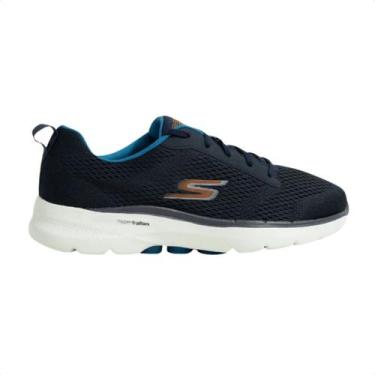 Imagem de Tenis Running Masc Running Skechers Go Walk 6 - Avalo 216209br, Nvor, 