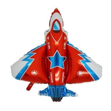 Imagem de Avião 3D Foil Balloon Fighter Jet Alumínio 106x94cm - yiweisai