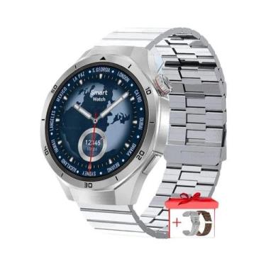 Imagem de Smartwatch Masculino 4GB GPS NFC Tela HD AMOLED IP68 Chamada Bluetooth