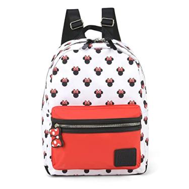 Imagem de Mochila Juvenil de Costas Casual Bolsa Feminina Mickey Luxcel