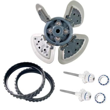 Imagem de bovzor Kit de ajuste de limpador de piscina com rolamentos e engrenagens, substituição para Zodiac Baracuda MX6 MX8 MX6EL MX8EL, OEM R0524900 R0526100 R0527000 R0525100 Equivalente