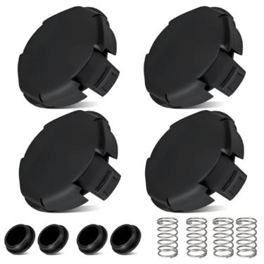 Imagem de ELAIRUA X472000070 O kit de tampa e mola de substituição da cabeça de acabamento Echo Quick Speed Feed400 está disponível para cabeças de acabamento SRM-225, SRM-230, PAS-225 (pacote com 4)