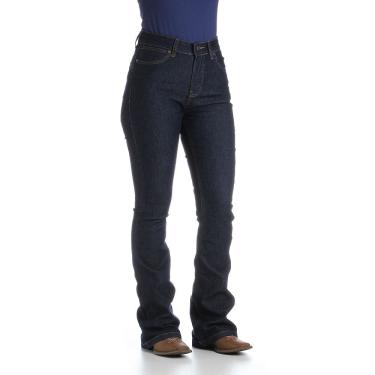 Imagem de Calça Jeans Feminina com Elastano Wrangler Azul 27295