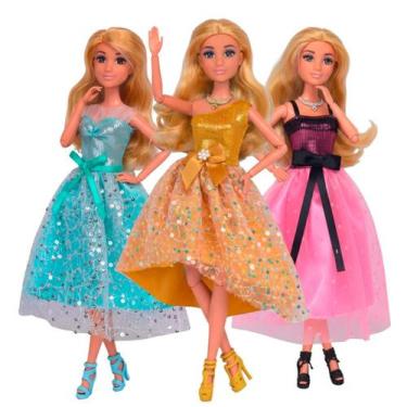 Imagem de Boneca Anlily Vestido De Festa - Castela, Cbs0243