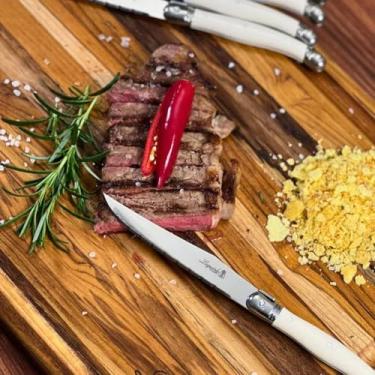 Imagem de Lets Eat It, Faqueiros, Kits de Facas, Colheres, Espátulas e Saca-Rolhas – Variações de Cores e Modelos Laguiole (Marfim, Kit 6 Facas Luxo)