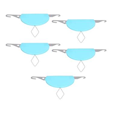 Imagem de Acouto 5 PCS 3 Em 1 Passador de Agulha Macio e Flexível - Ferramenta de Costura Leve e Portátil Rosqueamento Fácil, Assistente de Costura Manual e à Máquina, Artesanato e Fabricação de Joias (Azul)