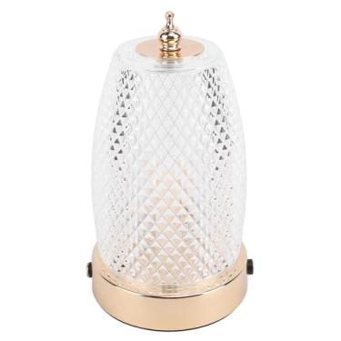 Imagem de Hyuduo Abajur Sem Fio, Abajur Recarregável Com Controle de Toque e Bateria de 650mAh Com Escurecimento Contínuo de 3 Cores, Portátil para Quarto, Sala de Estar, Sala de Jantar