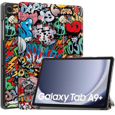 Imagem de Capa para Tablet Galaxy Tab A9 SM-X110 SM-X115 plus X210 SM-X216 SM-X218 com -Up Function Tripla Proteção Completa Fechamento Magnético Ultra Fina e Leve