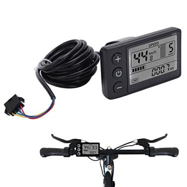 Imagem de TARSHYRY Medidor de Display LCD para Bicicleta Elétrica S866, Painel de Controle do Odômetro do Velocímetro, Monitor LCD de Bicicleta Elétrica 24V / 36V / 48V Com Plugue para Guidão de