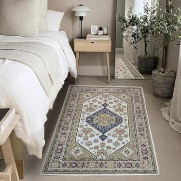 Imagem de 1 Tapete Quarto Beira Cama Antiderrapante 100X150 Tu M03 Bg - Idealiza