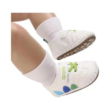 Imagem de Sapatos Para Bebês Antiderrapantes Com Solado Macio Para Primeiros Pas